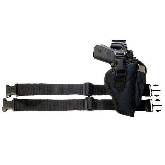 Holsters Bulldog Cases ZPAP M85 BD RIGHT HAND BLK TACTICAL LEG HOLSTER • Model: ZPAP M85